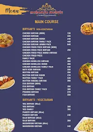 Maharaja Ruchulu menu 3