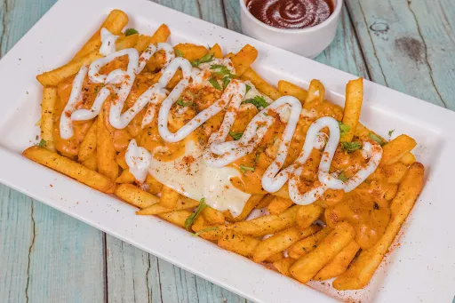 Veg Cheese Peri Peri Fries