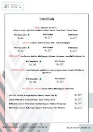 Indie Food Co menu 6