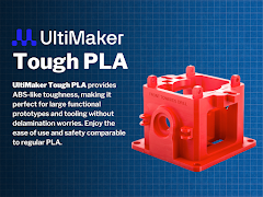 UltiMaker Green Tough PLA Filament - 2.85mm (0.75kg)