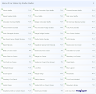 Ice Station By Radhe Radhe menu 1