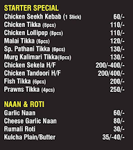 Mr Pathan's Tandoor & Kebabs menu 3