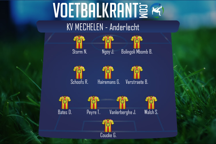 Opstelling KV Mechelen | KV Mechelen - Anderlecht (09/10/2022)