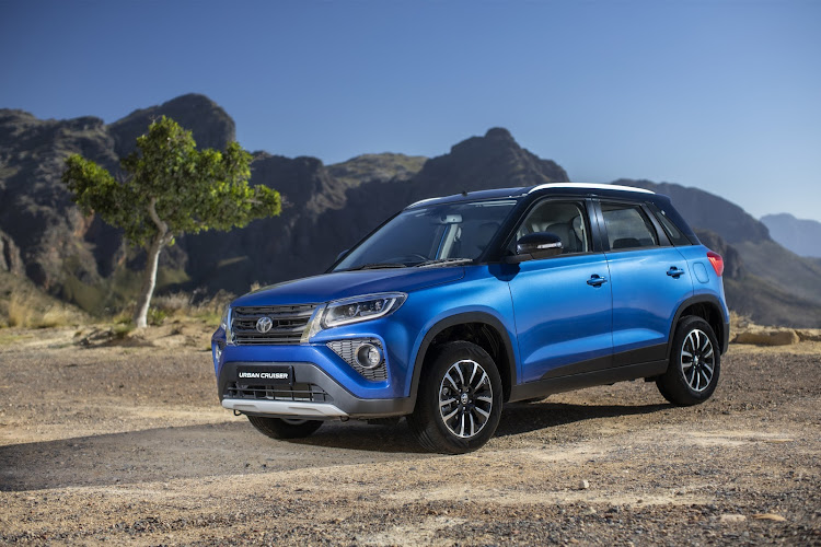 The Toyota Urban Cruiser is almost identical to the Suzuki Vitara Brezza.