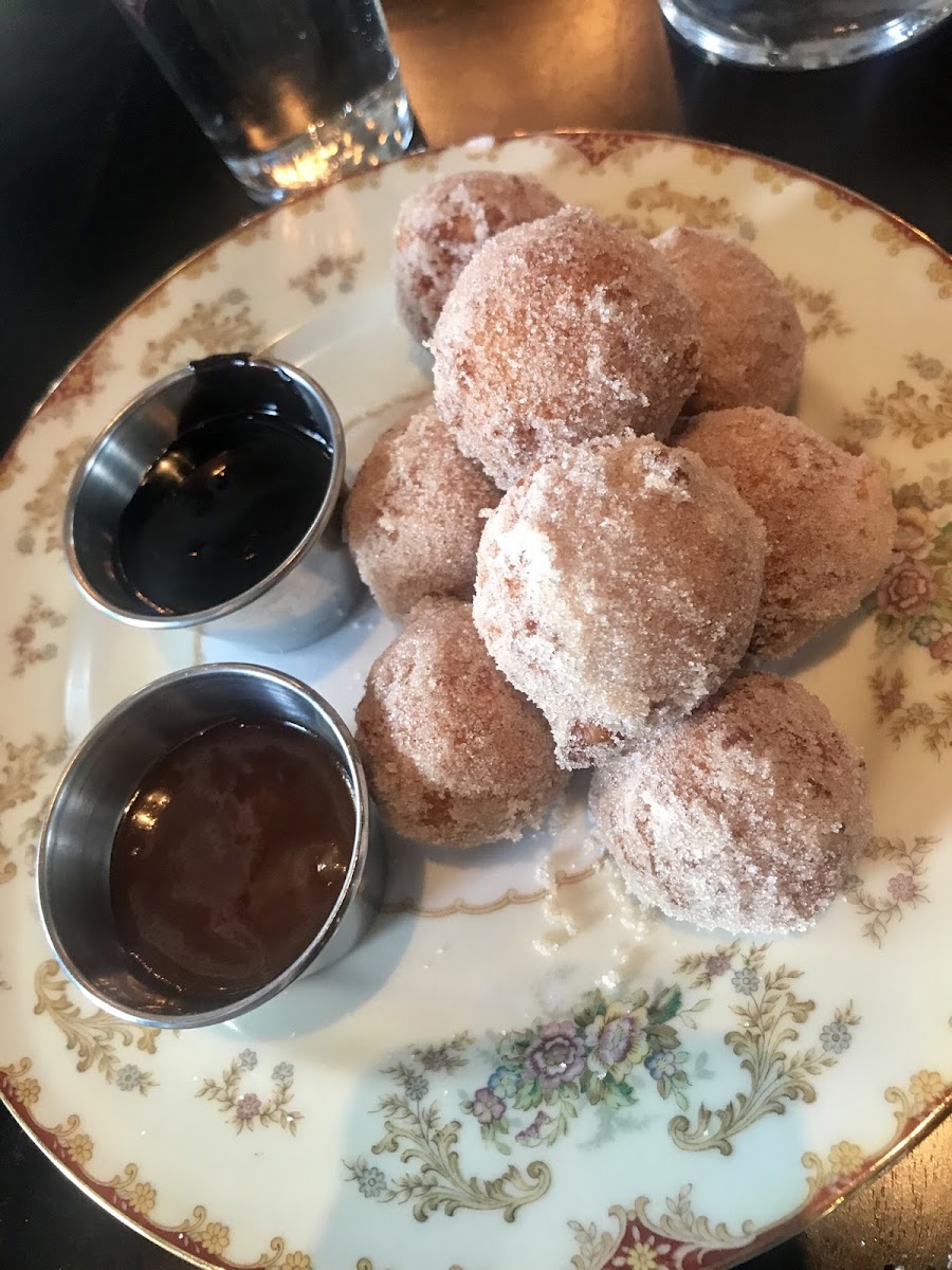 GF Fresh hot donut holes.