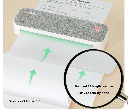 Title 7, A40 Thermosensitive Paper Wrong Print Three-pro...