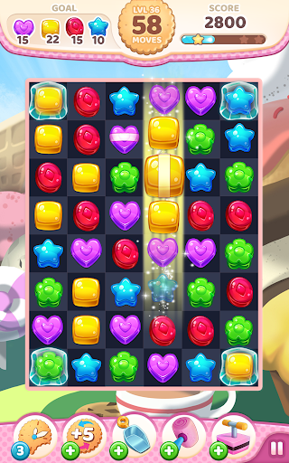 Télécharger Gratuit Cookie Rush Match 3  APK MOD (Astuce) 2