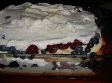 Lemon Berry Triffle