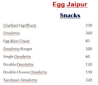 Egg Jaipur menu 1