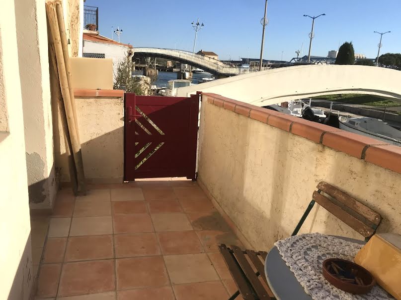 Location meublée maison 3 pièces 44 m² à Port-la-Nouvelle (11210), 610 €