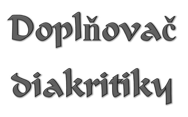 Diakritikovač Preview image 0