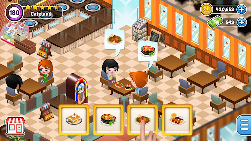 Screenshot Cafeland - Restaurant Cooking