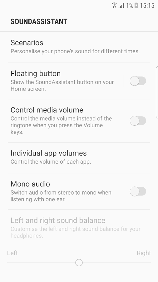    SoundAssistant- screenshot  