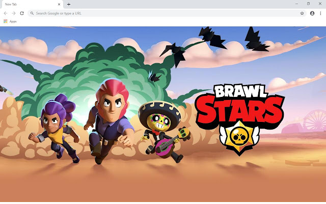 Brawl Stars Wallpapers and New Tab