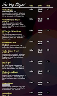 IBC - Indian Biryani Company menu 4