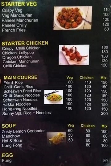 The ADDA menu 