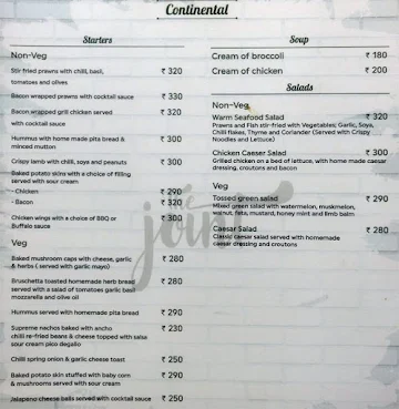 10D Express menu 