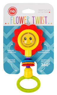 Погремушка Flower Twist Happy Baby за 318 руб.