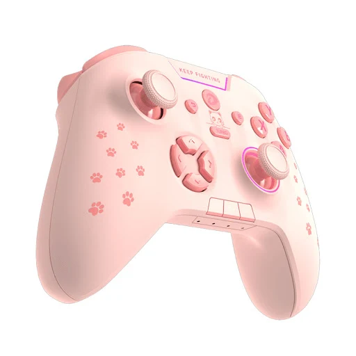 Tay cầm chơi game DAREU H105 Pink