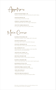 Paras Quartier Club menu 7