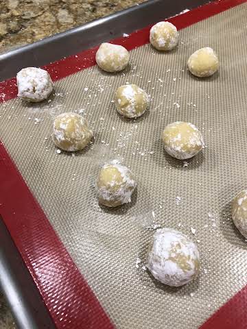 Lemon Crinkle Cookies