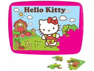 Набор пазлов Hello Kitty 2 x 42 детали Pilsan за 1 030 руб.