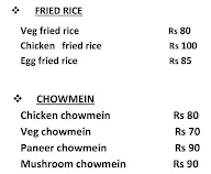 M Five Food menu 7