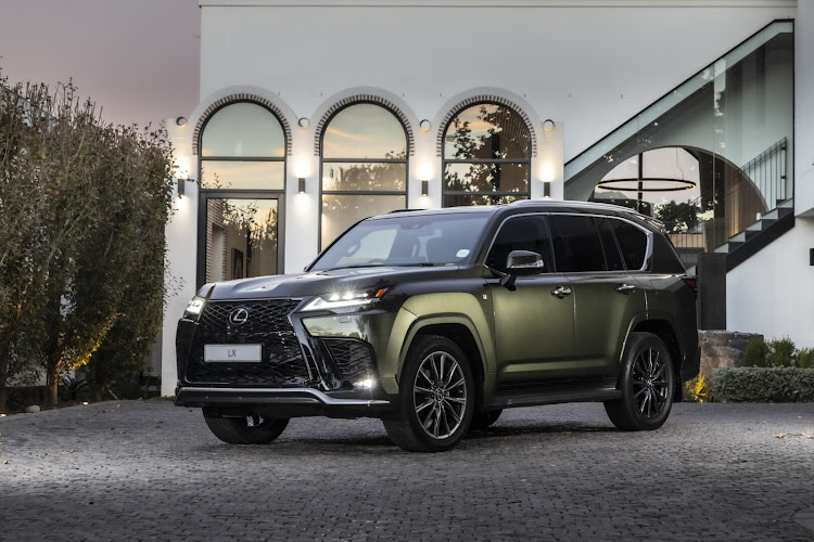 The Lexus LX means business.