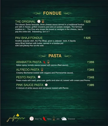 Jalpaan menu 