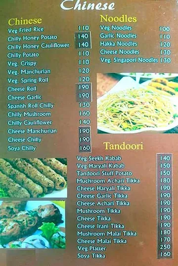 Godwin Restaurant menu 