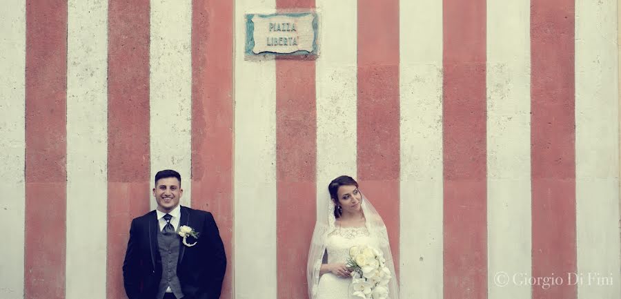 Bryllupsfotograf Giorgio Di Fini (difini). Bilde av 28 juli 2016