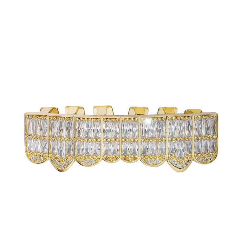 Title 6, Grilles de broches hip-hop brillantes pour homm...