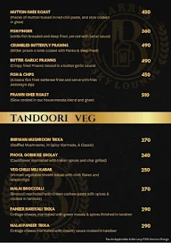 Barrys Sky Lounge menu 6