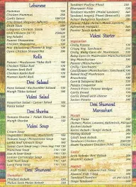 Toss & Grill menu 4