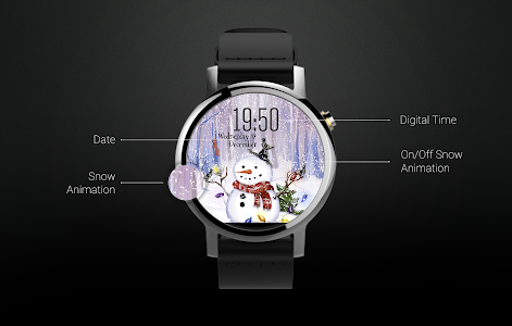 Watch Face: Snowman screenshot 2