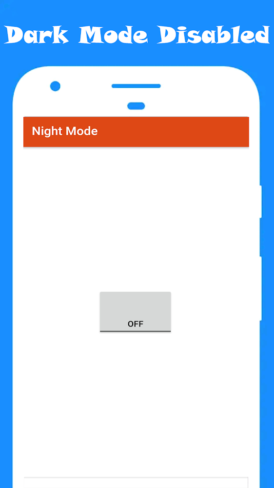 Night Mode:Dark Mode Enabler [No Root]