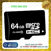 Thẻ Nhớ 64Gb - 32Gb - 16Gb Class10 Tốc Độ Cao Chuyện Dụng Cho Camera Ip Wifi, Smartphone, Loa Đài.