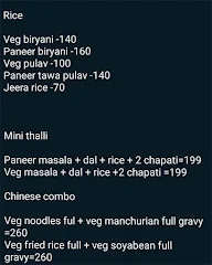 Jaffa Pure Veg menu 2