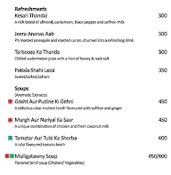 By The Blue - Grand Mercure menu 4