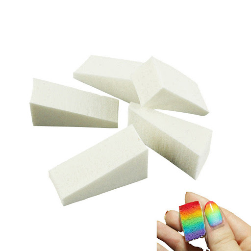 Title 6, Nail Art Gradient Sponge DIY Creative Star Nail...