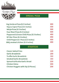 Wildfire Pizza menu 2