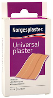 Plaster NORGESPLASTER Univ. Klipp 10 stk (Org.nr.41031)