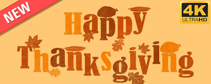 Happy Thanksgiving Day HD Wallpapers Theme marquee promo image