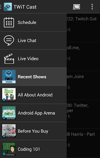 TWiT Cast for Chromecast