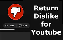 Return Dislike for Youtube™ small promo image