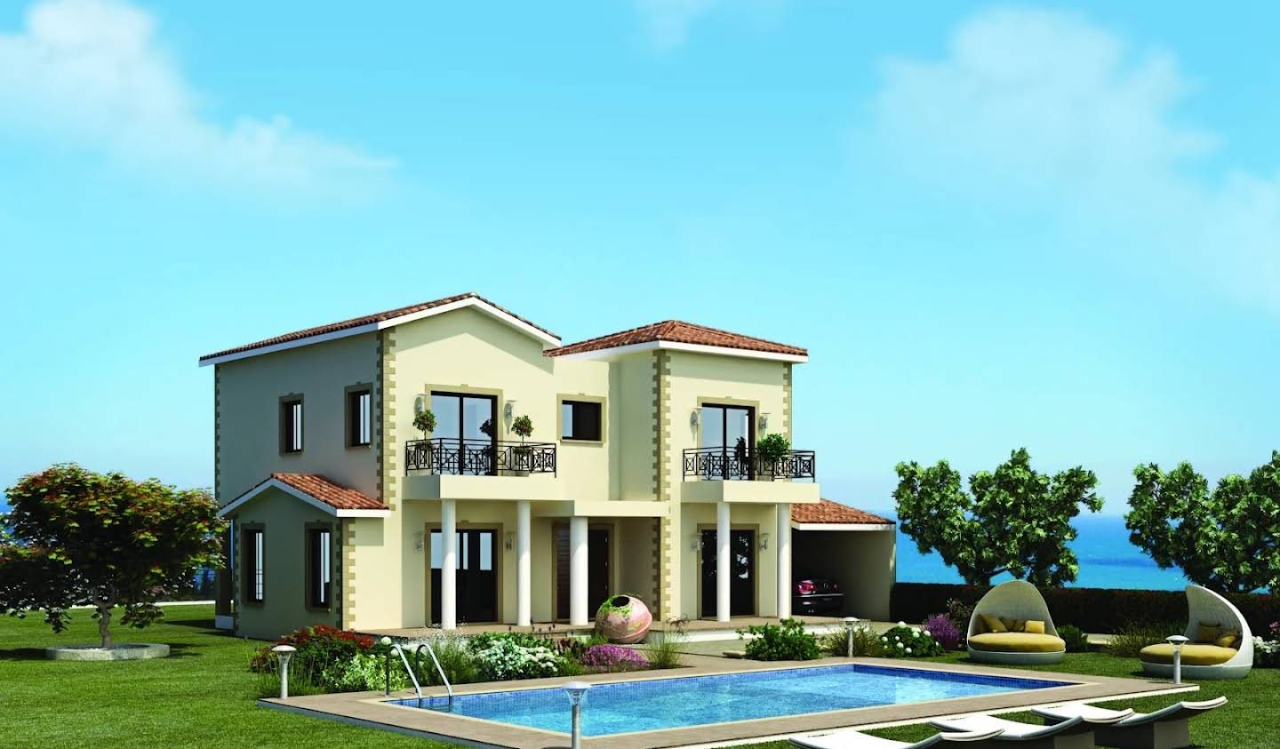 House with pool Paphos