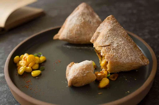 Masala Corn Samosa