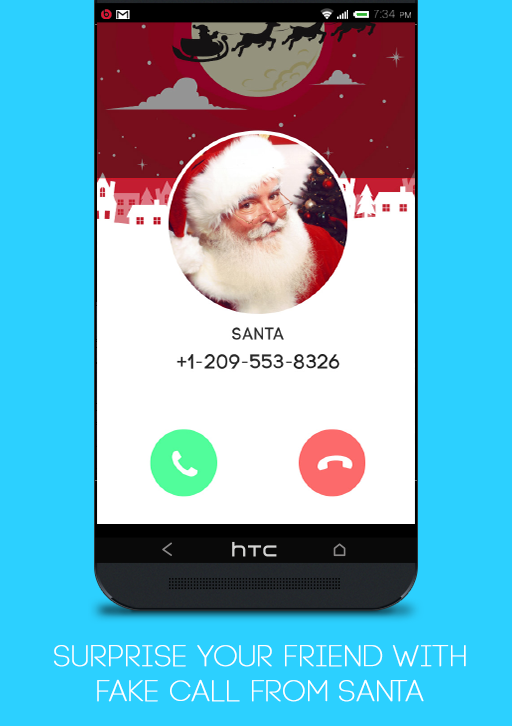   Call from Santa Claus- 스크린샷 