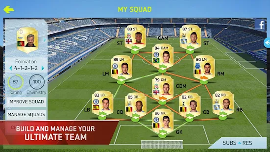  FIFA 15 Ultimate Team- gambar mini tangkapan layar  