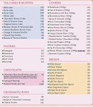 Bakers Basket menu 2